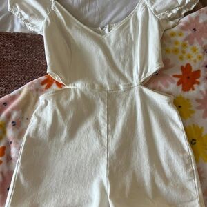 Windsor White Mini Romper